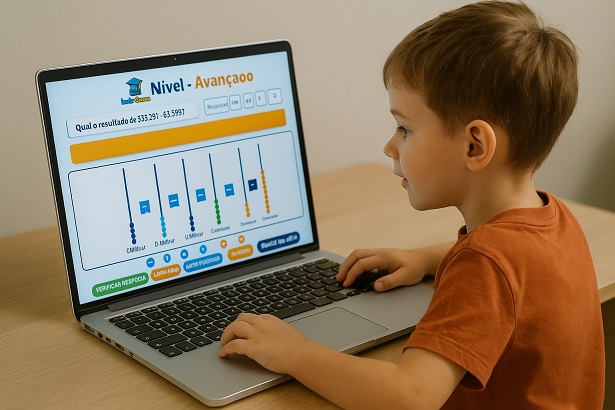 Criança jogando
